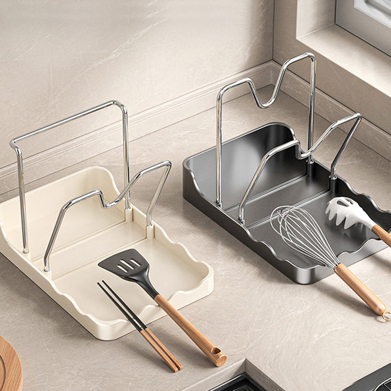 Многофункционален капак за съдове и държач за дъска за рязане