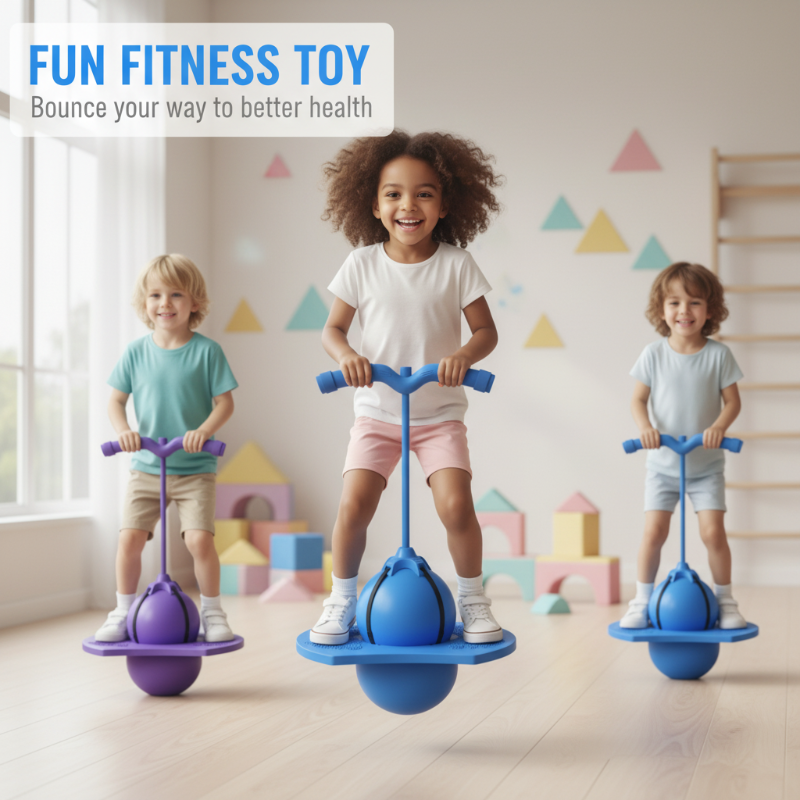 Скачаща топка【✨Максимална товароносимост: 290 кг】