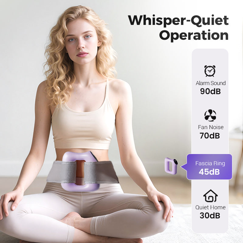 Преносим 5-степенен пръстеновиден масажор с регулируема каишка