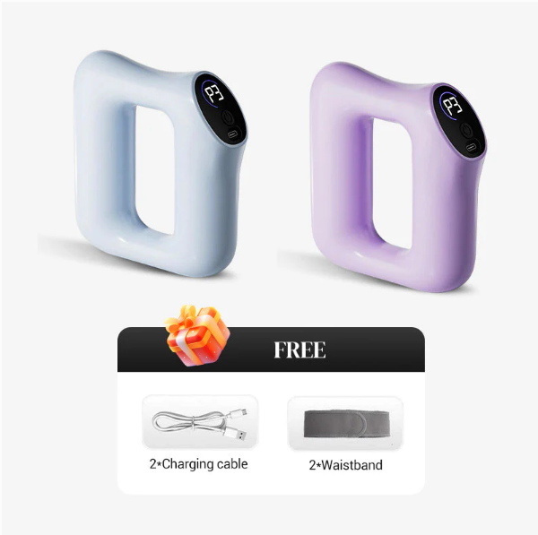 Преносим 5-степенен пръстеновиден масажор с регулируема каишка