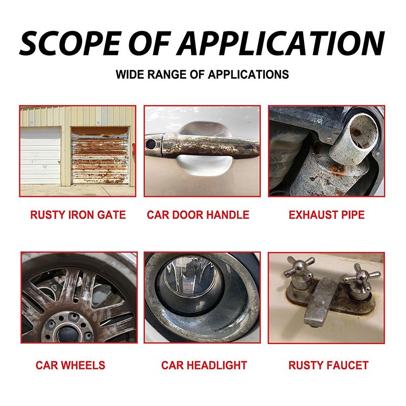 Многофункционален метал за премахване и преобразуване на ръжда от автомобили