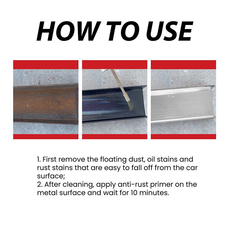 Многофункционален метал за премахване и преобразуване на ръжда от автомобили