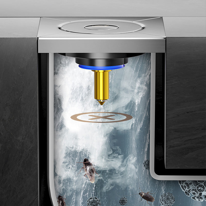 🛡️ Медна подова канализация срещу миризми | За баня и кухня, предпазва от обратен поток и бактерии