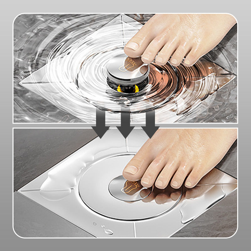 🛡️ Медна подова канализация срещу миризми | За баня и кухня, предпазва от обратен поток и бактерии