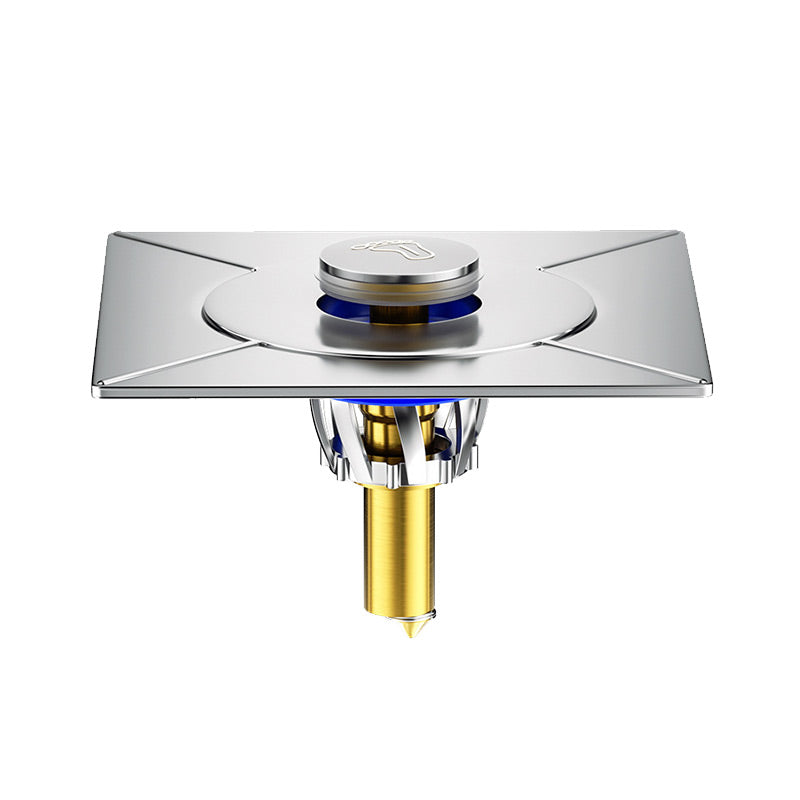 🛡️ Медна подова канализация срещу миризми | За баня и кухня, предпазва от обратен поток и бактерии