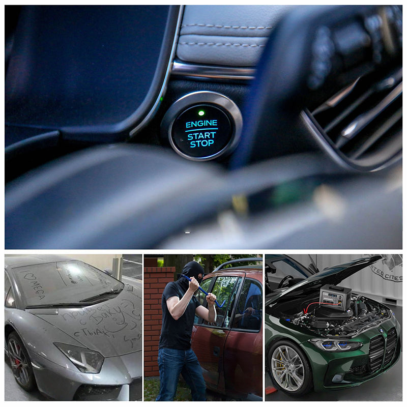 🚗⚡Дистанционно управляван прекъсвач за изключване на автомобилния акумулатор 12V/24V🔋