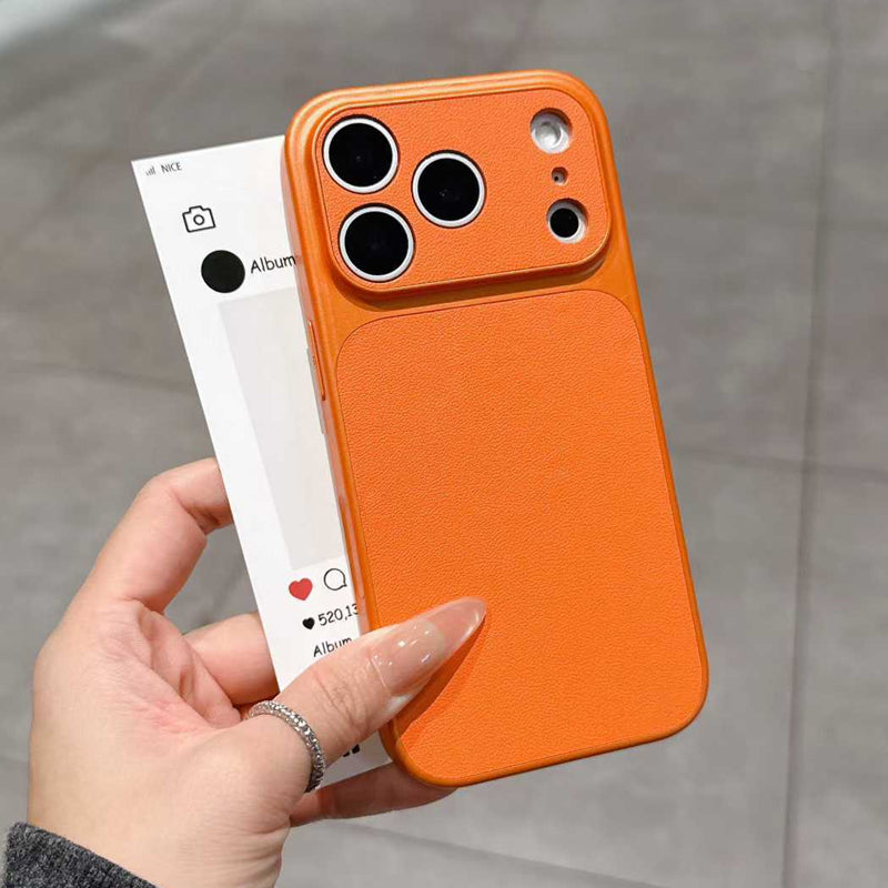 🎯 Премиум калъф за телефон с кожен вид и ударна защита | Защитава от падания, драскотини и прах, като добавя луксозен завършек