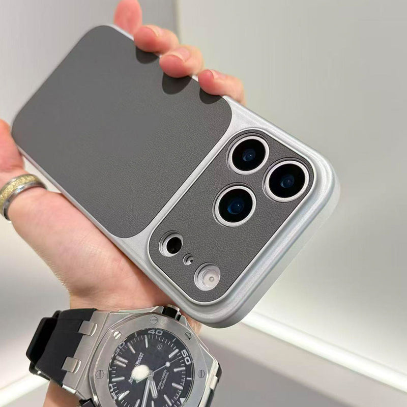 🎯 Премиум калъф за телефон с кожен вид и ударна защита | Защитава от падания, драскотини и прах, като добавя луксозен завършек