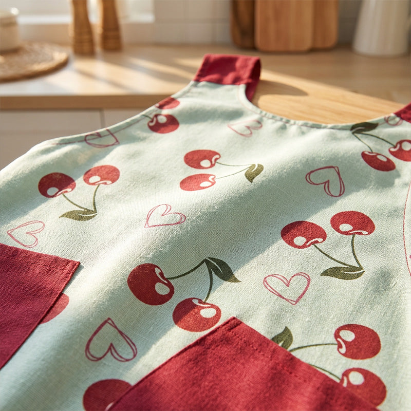 🔥Дамска престилка с кръстосани презрамки и пристягане