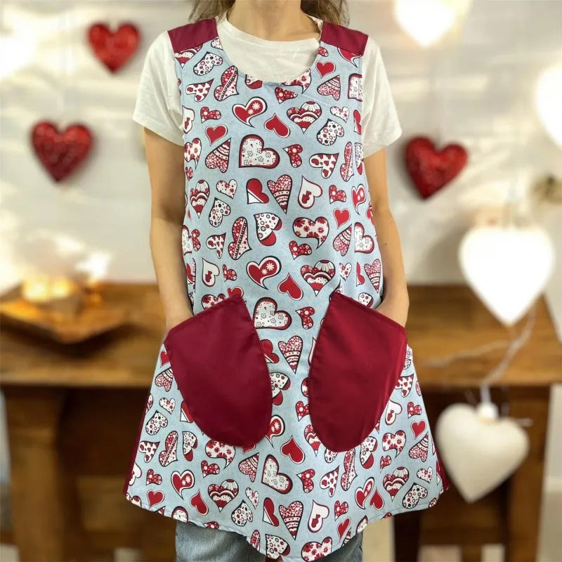 🔥Дамска престилка с кръстосани презрамки и пристягане