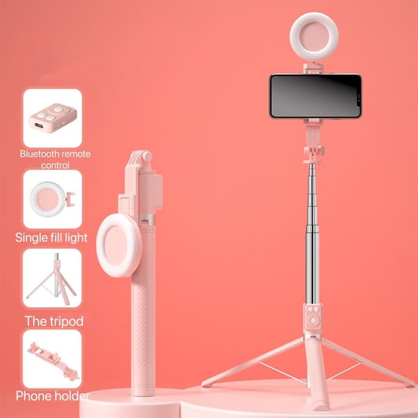 📢📢 50% ОТСТЪПКА!! ⏰ 🔥 Нов 6-в-1 Bluetooth селфи стик