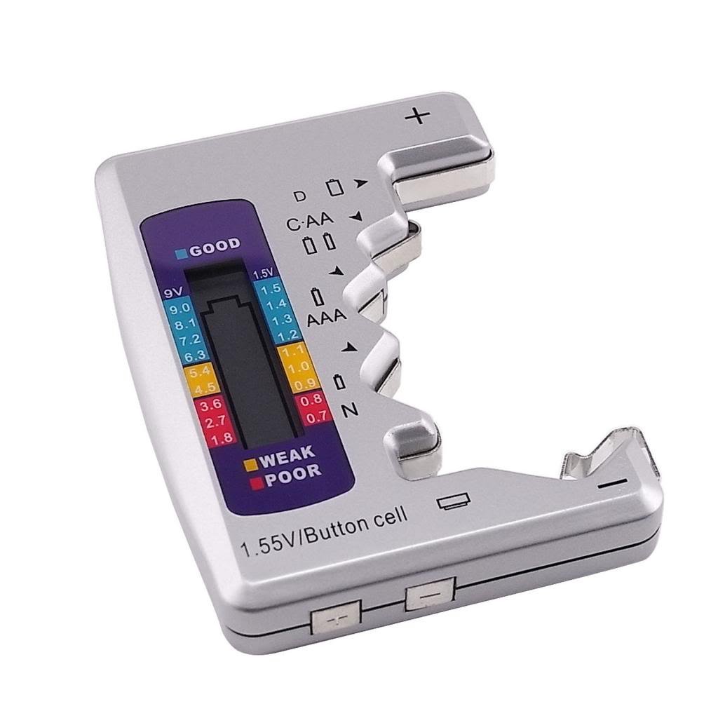 Тестер за батерии 【Направете живота си по-лесен】