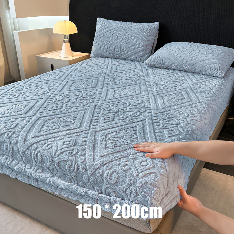 🔥 Специална оферта: 360° еластичен, мек плетен чаршаф с прилепнало покритие