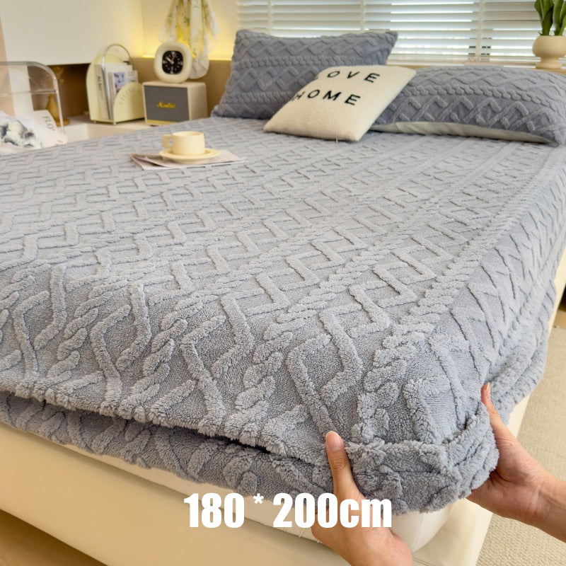 🔥 Специална оферта: 360° еластичен, мек плетен чаршаф с прилепнало покритие