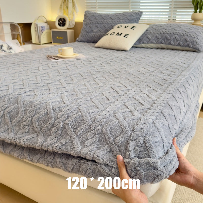 🔥 Специална оферта: 360° еластичен, мек плетен чаршаф с прилепнало покритие