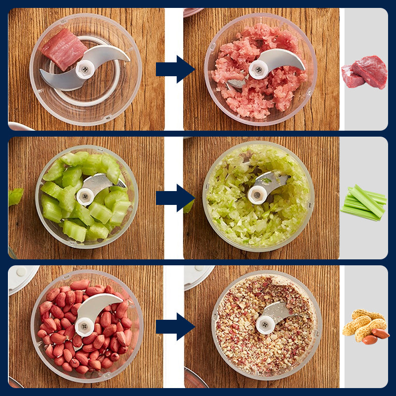 Ефективен електрически рязане на храна с голям капацитет