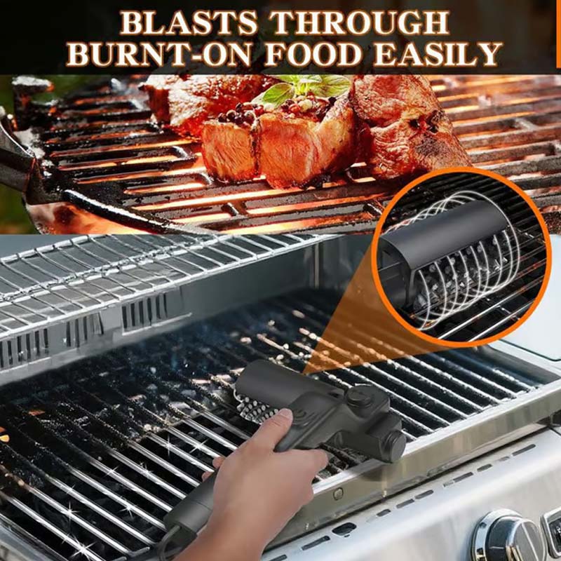 🧼 Безжична Електрическа Четка за Почистване на BBQ Грил 🔥🍖