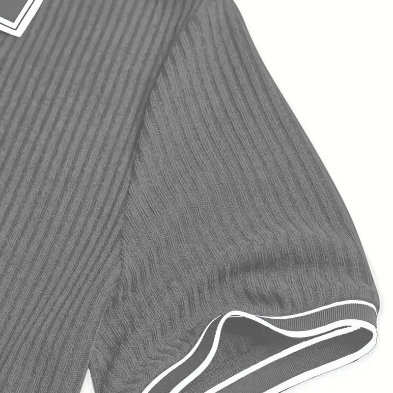 👕 Somrig Широка риза с къси ръкави и ватиран хастар – ефирен памук, модерна линия, идеална за релаксиращи дни 🏖️