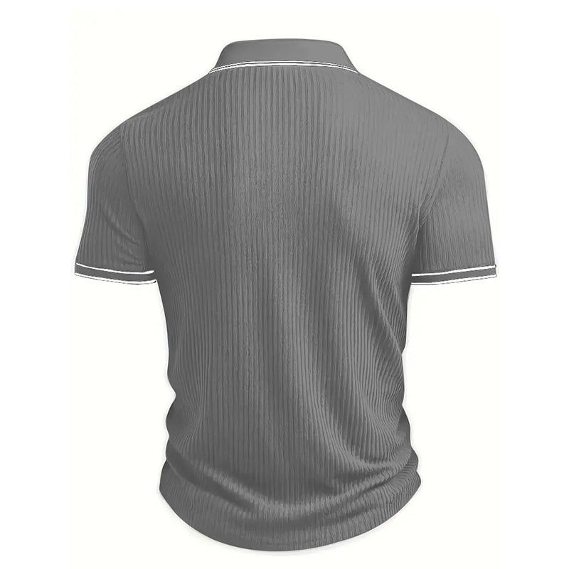 👕 Somrig Широка риза с къси ръкави и ватиран хастар – ефирен памук, модерна линия, идеална за релаксиращи дни 🏖️