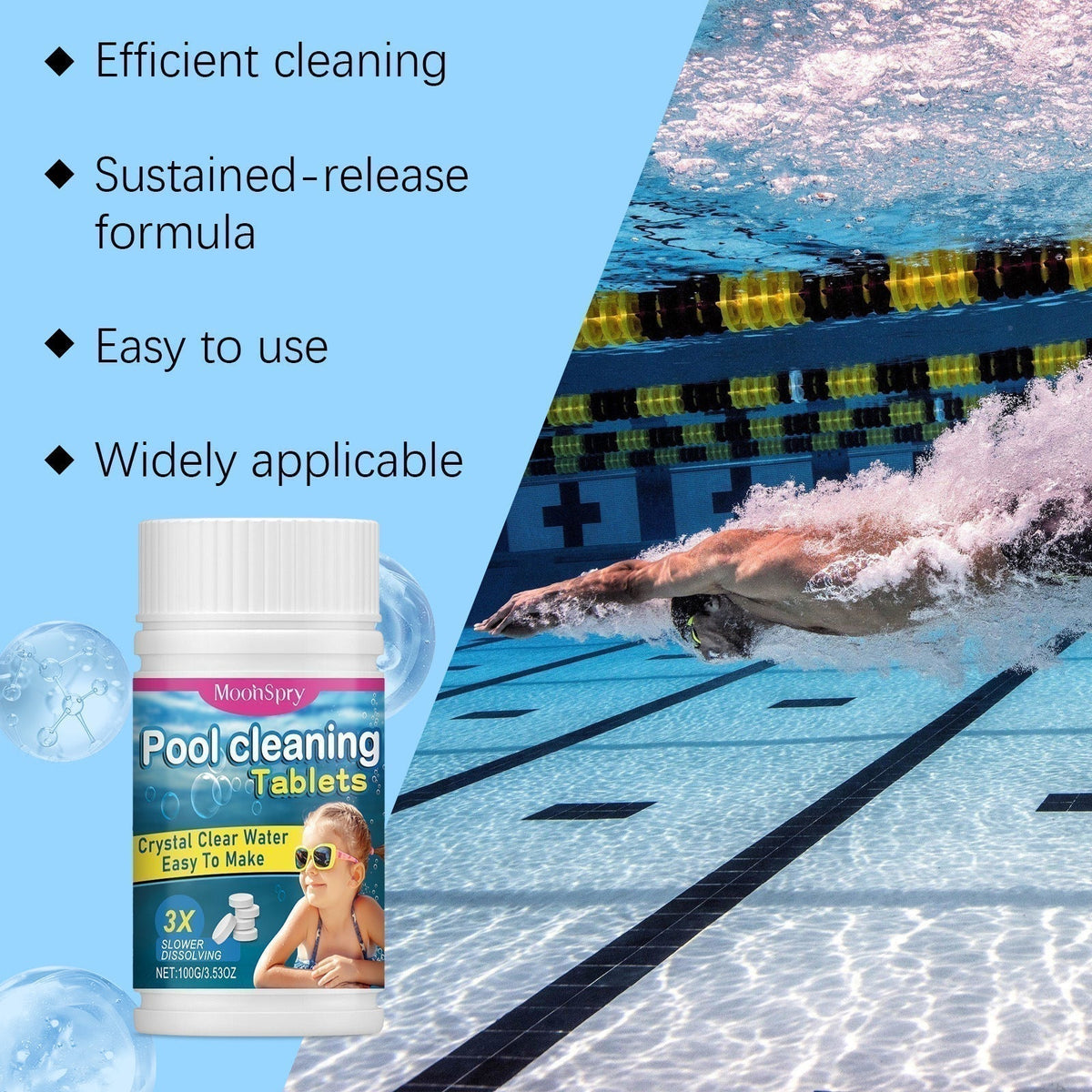 🏊‍♂️ Medence Tisztító Tabletták a Tiszta Vízért 🌊✨